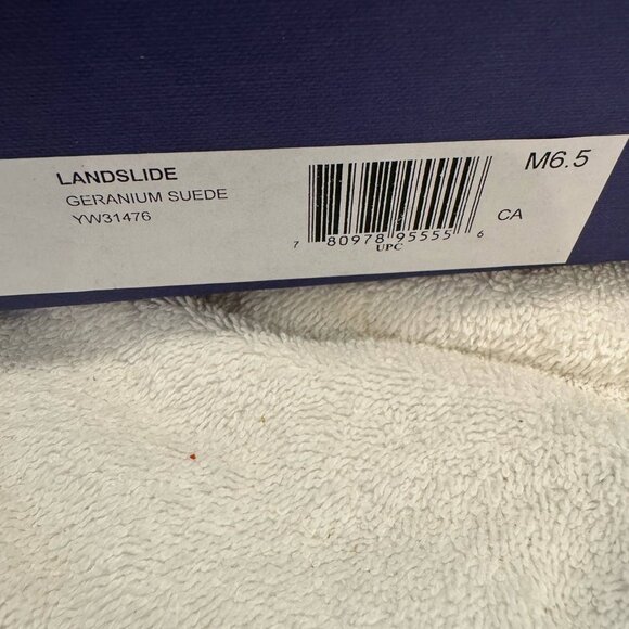 Stuart Weitzman Landslide Slip-On slides– Women’s 6.5 – Geranium Suede - Picture 5 of 13